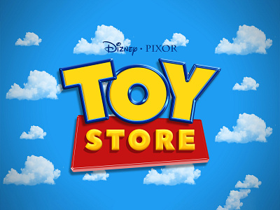 TOY STORY | Text Effect - Photoshop Template