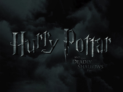 HARRY POTTER 7.1 | Text Effect - Photoshop Template 3d 3d text cinematic design download dumbledore file film harry potter hogwarts logo magic mockup movie photoshop psd template voldemort wizard