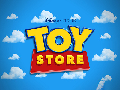 TOY STORY | Text Effect - Photoshop Template 3d 3d text animation buzz lightyear cinematic design disney download file film logo mockup movie photoshop pixar psd template toy story toys woody