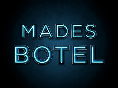 BATES MOTEL | Text Effect - Photoshop Template