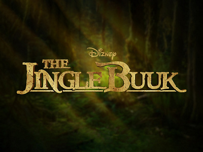 THE JUNGLE BOOK | Text Effect - Photoshop Template 3d 3d text animals baloo bear cinematic design disney download file film jungle logo mockup movie mowgli photoshop psd template the jungle book