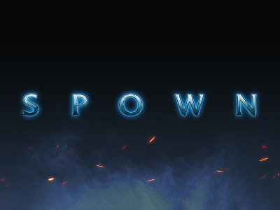 SPAWN | Text Effect - Photoshop Template