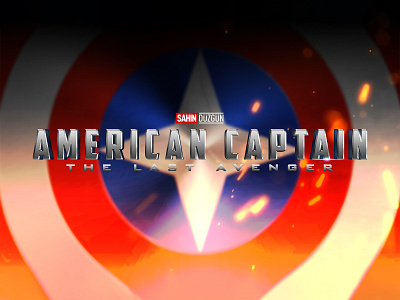 CAPTAIN AMERICA | Text Effect - Photoshop Template