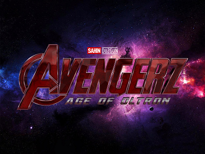 AVENGERS: AGE OF ULTRON | Text Effect - Photoshop Template