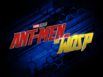 ANT-MEN AND THE WASP | Text Effect - Photoshop Template