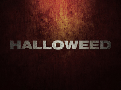 HALLOWEEN | Text Effect - Photoshop Template 3d 3d text cinematic design download file film halloween horror logo michael myers mockup movie photoshop psd slasher template