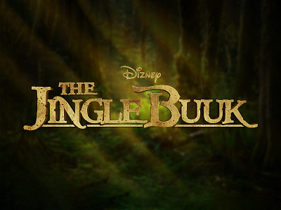 THE JUNGLE BOOK | Text Effect - Photoshop Template