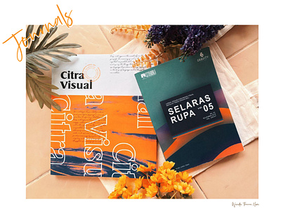 Journal Article Published & "Selaras Rupa" Cover Book Design art book cover branding cover design creative design graphic design illustration typography