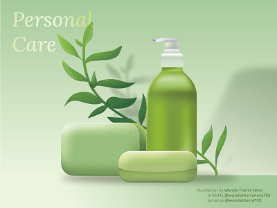 PERSONAL CARE  🍃 Vector Illustration 🍃