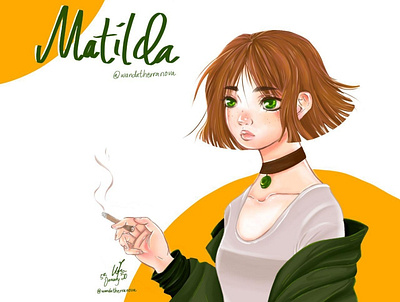 ~MATILDA~ anime character character design creative design girl girl illustration illustration illustrator