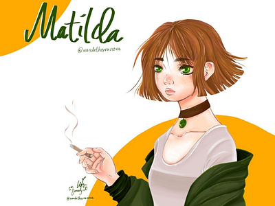 ~MATILDA~ anime character character design creative design girl girl illustration illustration illustrator