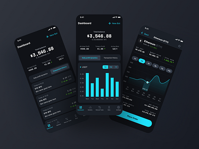 BrontoBot - Crypto investment app