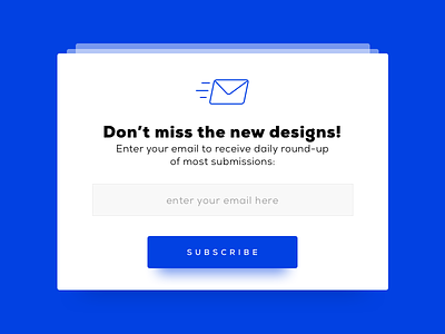 Subscribe - Daily UI #026