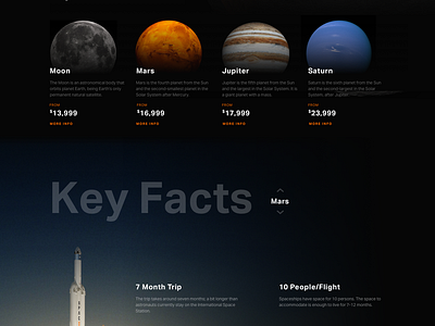 SPACED Website design by Kleant Zogu on Dribbble