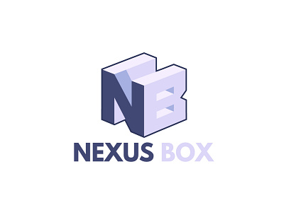 Nexus Box Logo box brand branding graphic design logo logo design n and b nexus