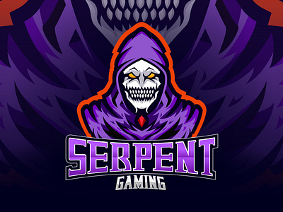 Serpent Mascot Logo