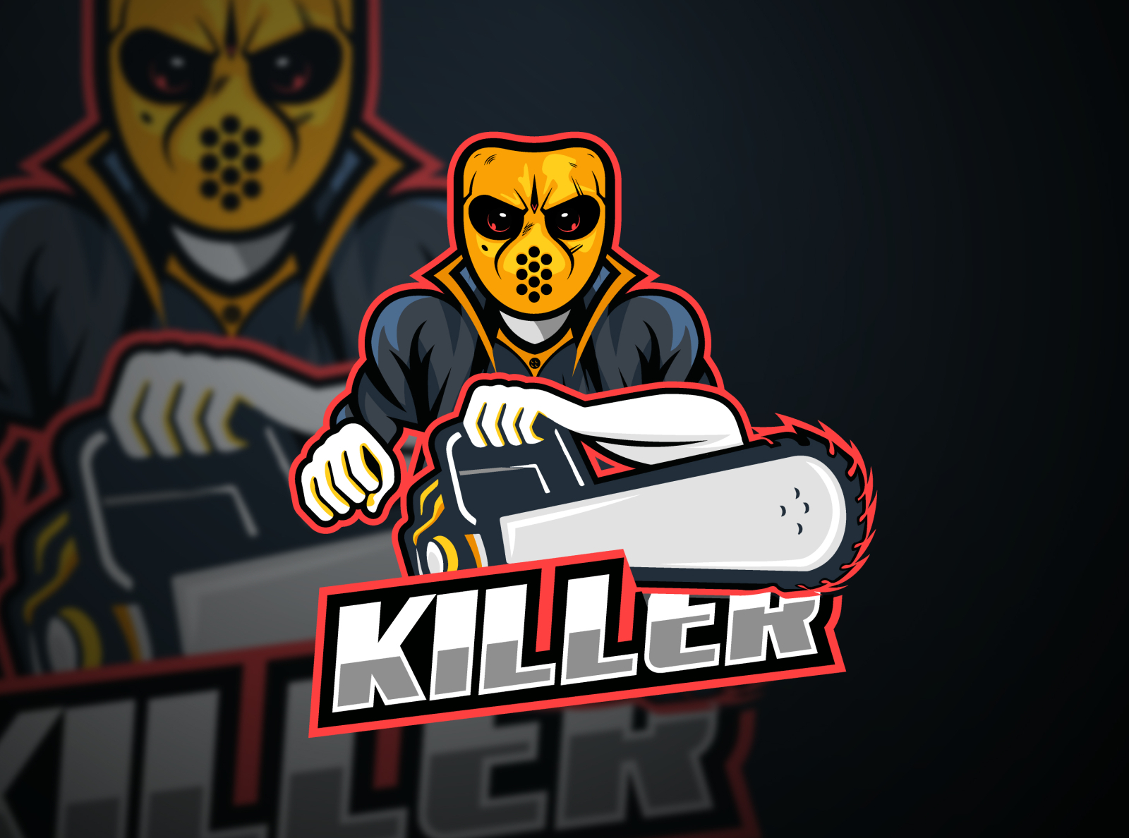 Killer Mascot Logo By Chinmay Gang On Dribbble