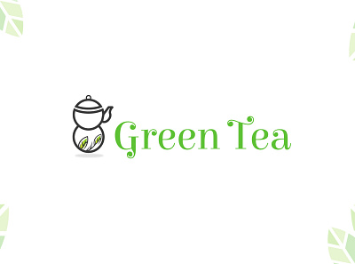 Tea Logo brand drinks green logo logodesign tea