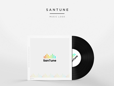 SANTUNE Logo brand branding golden gate bridge logo logo design music san francisco santune tune