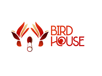 Bird House Logo bird bird house brand branding graphic design house logo logo design logodesign