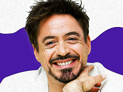 Robert John Downey Jr. Portrait