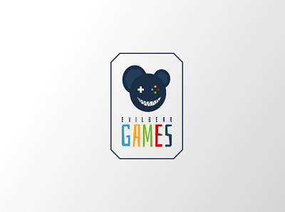 Evil Bear Games bear brand branding evil games graphic design logo logo design vector