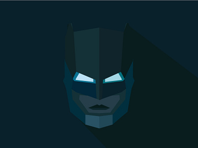 Batman VS Superman Mask batman v superman design flat flat design flate style illustration logo mask vector