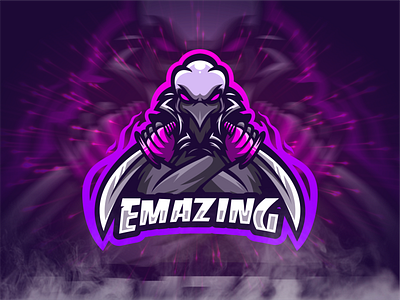 Emazing | Esports Logo branding design esportlogo esports gaming gaming logo illustration logo logodesign mascotlogo sportslogo