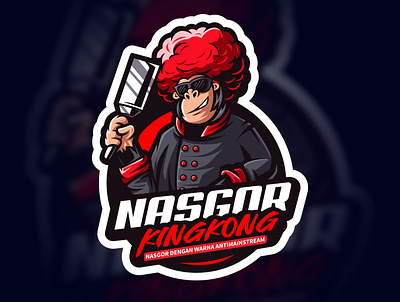 Kingkong Chef | Esports logo branding design esportlogo esports illustration logo logodesign mascotlogo