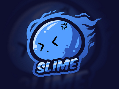 Slime animation branding design esportlogo esports illustration logo logodesign mascotlogo vector