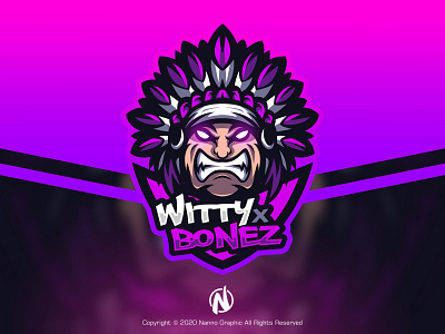 Witty x Bonez | Esports Logo