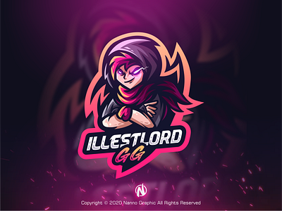 ILLESLORD | Esports Logo by Nanno Graphic on Dribbble