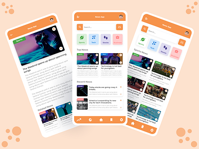 News App Design