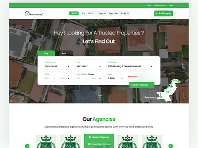 Book Property Landing Page