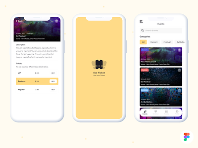 Event Booking App android app design ios app design mobile app mobile app design mobile interface design mobile ui mobile ui design ui ui design ui mobile ui ux design uiux user experience user interface ux mobile