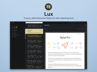 Lux Preview app email mac n1 nylas nylas n1 osx