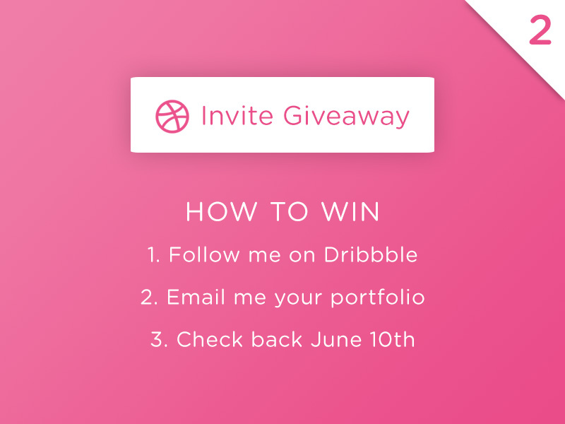 Dribbble invite