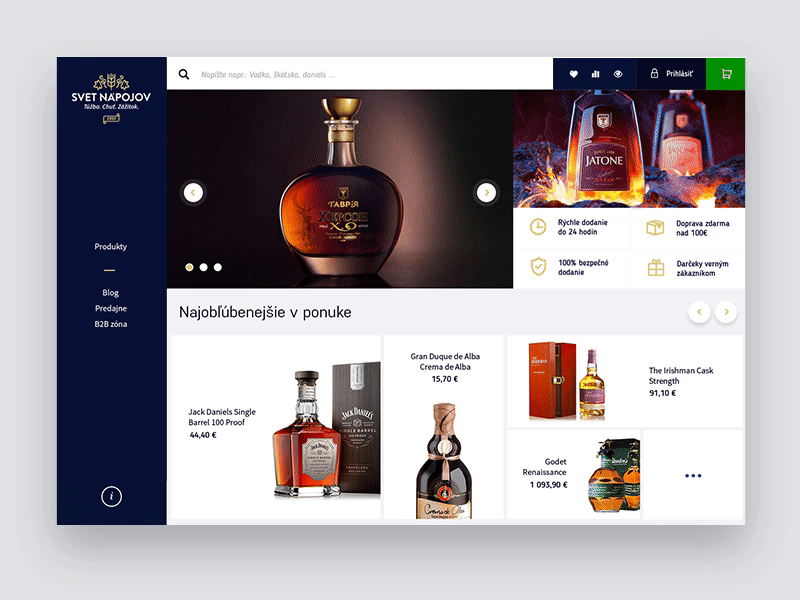 Design of online store Svetnapojov animation banner clean creative development ecommerce gif landing page minimal onlinestore research review sidebar menu simple animation store ux ux design web webdesign website