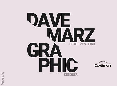 Davemarz designerrr branding design designer flat logo logo design logos minimal typography ui