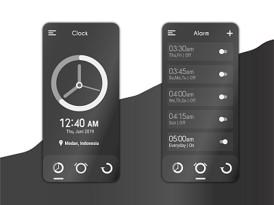 Timer app design timer ui ux