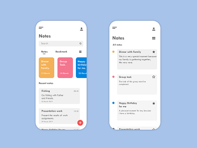 Notes app design notes notes app notes design ui ux