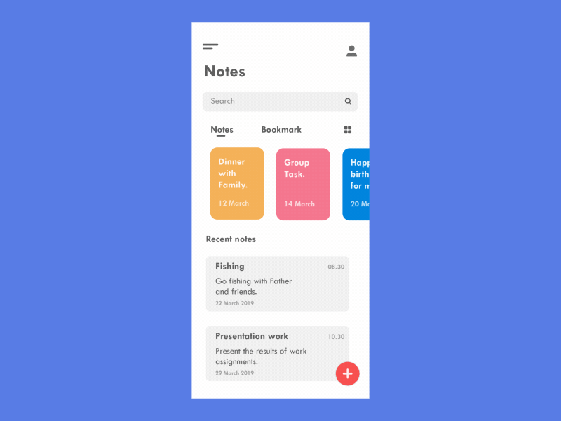 Notes UI