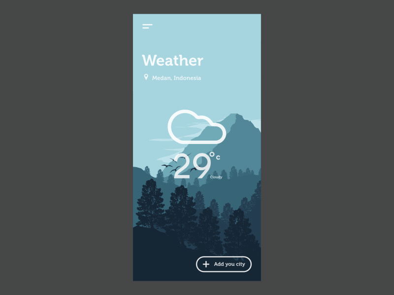 Weather Ui animation animation ui app design designer mobile mobile ui ui ui animation weather design