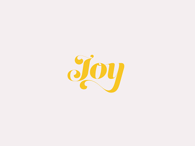 Joy Apparel Logo Concept apparel apparel brand apparel logo brand branding design freelance freelance designer graphic design illustrator joy logo logo art logo concept logo design logotype script type typography