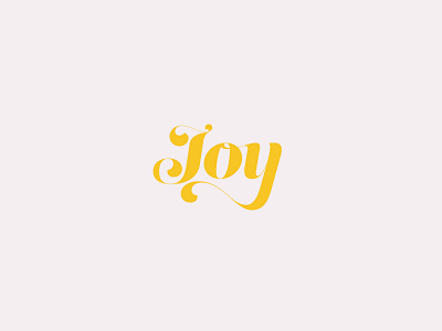 Joy Apparel Logo Concept apparel apparel brand apparel logo brand branding design freelance freelance designer graphic design illustrator joy logo logo art logo concept logo design logotype script type typography