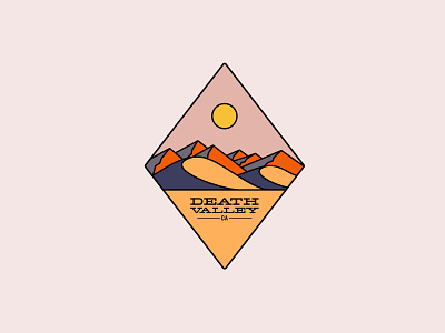 Death Valley Badge Design
