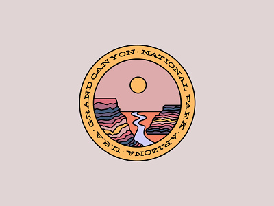 Grand Canyon Badge Design