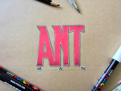 Ant Man 3dlogo antman design disney graphicdesgn illustration lettering letteringart logo logoart logotype marvel marvel comics marvel studios superhero type typography