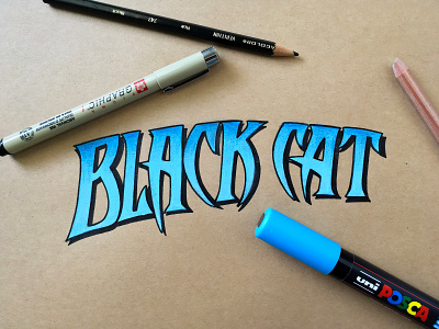 Black Cat 3dlogo design disney graphicdesgn hand drawn handlettered handlettering illustration lettering letteringart logo logoart logotype marvel spider man spiderman superhero type typography villain