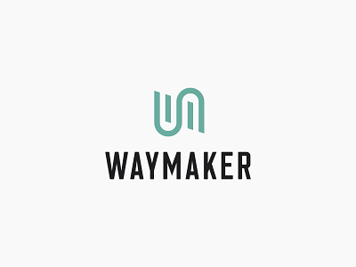 Waymaker Logo branding business design graphic design illustration logo small business typography